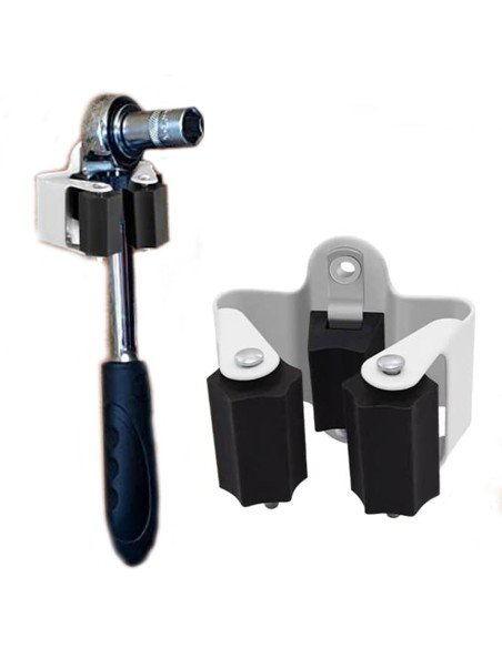 ⭐Organizador Soporte Herramienta jardín Escobas Multiusos Metálico