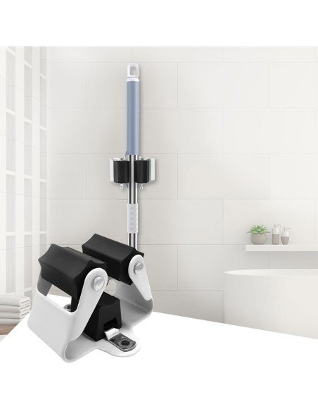 ⭐Organizador Soporte Herramienta jardín Escobas Multiusos Metálico