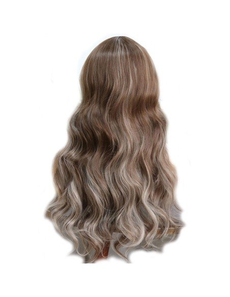 ⭐ Peluca Balayage Cosplay kanekalon degradee Ceniza