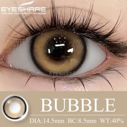 ⭐ Lentes Cosméticos Bubble brillo cosplay K pop