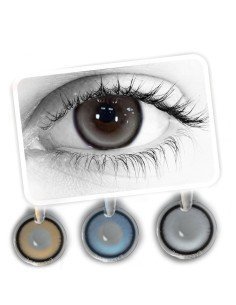 ⭐ Lentes Cosméticos Bubble brillo cosplay K pop 2