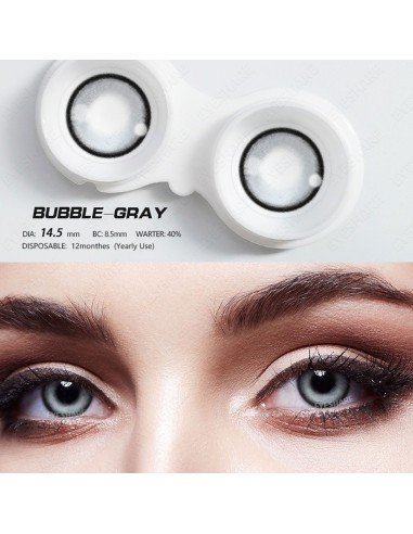 ⭐ Lentes Cosméticos Bubble brillo cosplay K pop