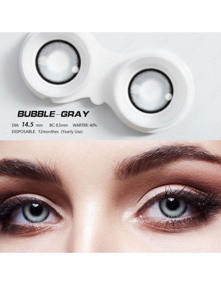 ⭐ Lentes Cosméticos Bubble brillo cosplay K pop