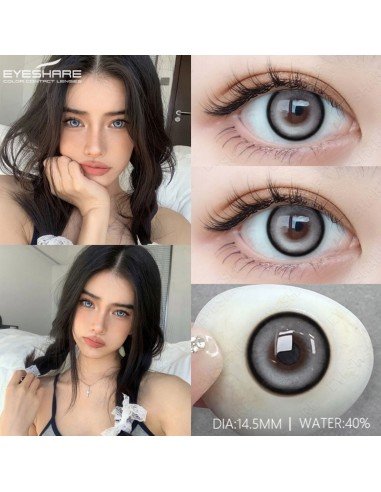 ⭐ Lentes Cosméticos Bubble brillo cosplay K pop