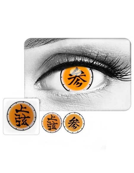 ⭐ Crazy Lentes Blind FX Manga Anime Bloquea Visión