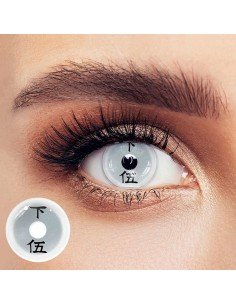 ⭐ Crazy Lentes Blind FX Manga Anime Bloquea Visión 2