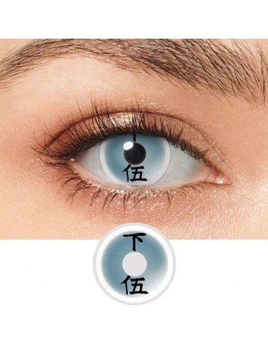 ⭐ Crazy Lentes Blind FX Manga Anime Bloquea Visión