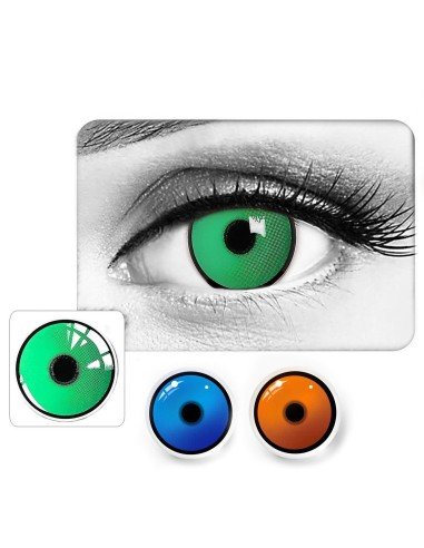 ⭐ Lentes de Contacto Blind FX Special Forest Lake Mapple Bloquea Visión