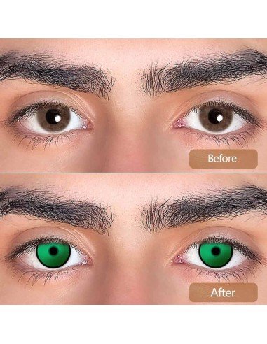 ⭐ Lentes de Contacto Blind FX Special Forest Lake Mapple Bloquea Visión