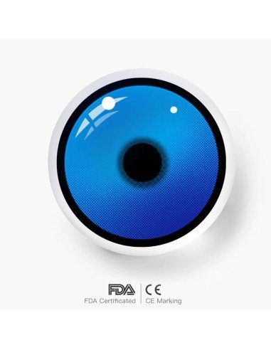 ⭐ Crazy Lentes Blind FX Special Forest Lake Mapple Bloquea Visión