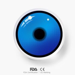 ⭐ Lentes de Contacto Blind FX Special Forest Lake Mapple Bloquea Visión