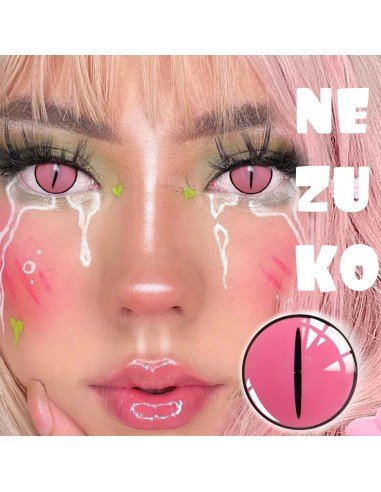 ⭐ Lentes de Contacto Mesh Kamado Nezuko Nublan la Visión