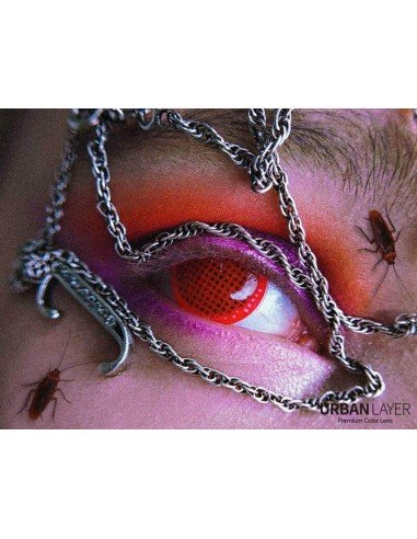 ⭐ Lentes de Contacto Mesh FX  Blanco Nublan Visión