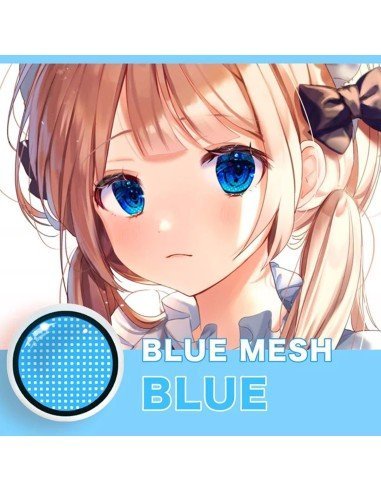 ⭐ Lentes de Contacto Mesh FX  Blanco Nublan Visión