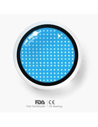 ⭐ Crazy Lentes Blind FX Mesh Blanco Nublan Visión