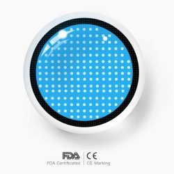 ⭐ Lentes de Contacto Mesh FX  Blanco Nublan Visión