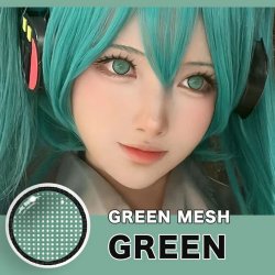 ⭐ Lentes de Contacto Mesh FX  Blanco Nublan Visión