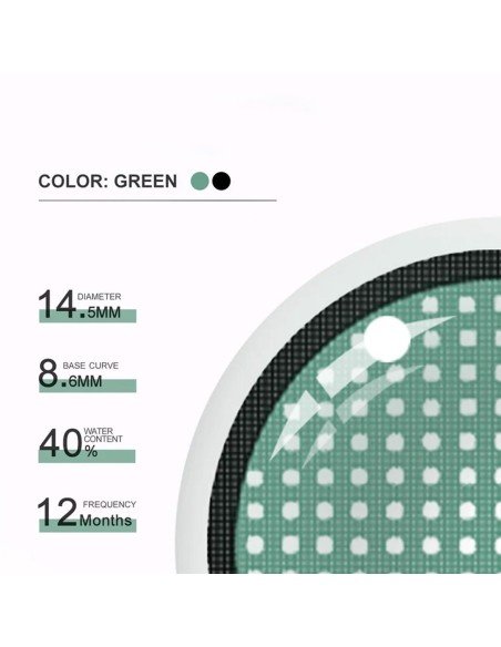 ⭐ Crazy Lentes Blind FX Mesh Blanco Nublan Visión ⭐ Crazy Lentes Blind FX Mesh Blanco Nublan Visión