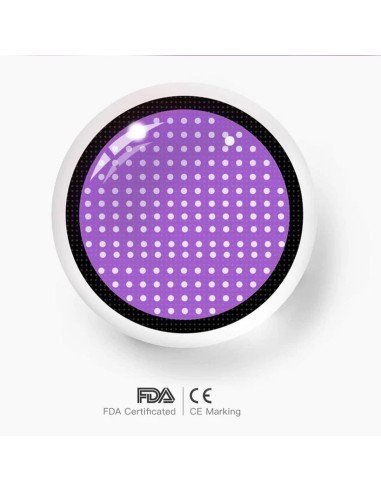 ⭐ Lentes de Contacto Mesh FX  Blanco Nublan Visión