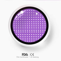 ⭐ Lentes de Contacto Mesh FX  Blanco Nublan Visión