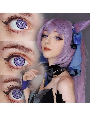 ⭐ Lentes de Contacto Mesh FX  Blanco Nublan Visión