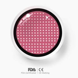 ⭐ Lentes de Contacto Mesh FX  Blanco Nublan Visión