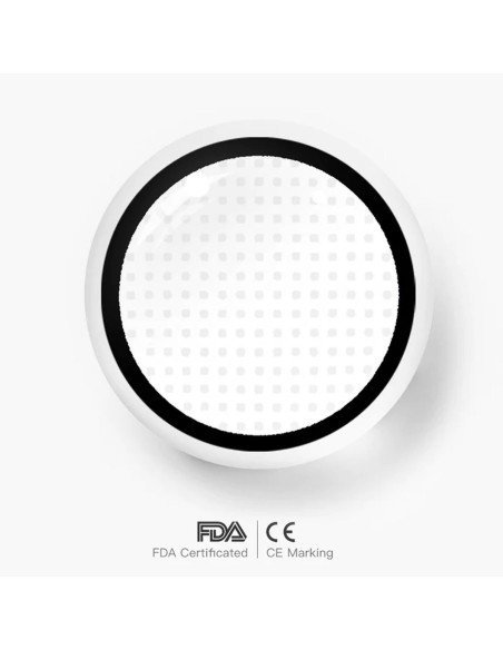 ⭐ Crazy Lentes Blind FX Mesh Blanco Nublan Visión