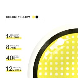 ⭐ Lentes de Contacto Mesh FX  Blanco Nublan Visión