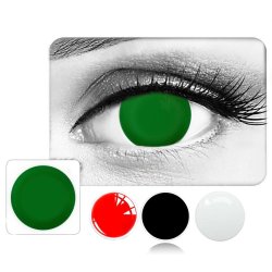 ⭐ Lentes de Contacto Blind FX Dark Zoom Bloquea Visión