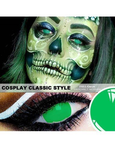 ⭐ Crazy Lentes Blind FX Dark Zoom Bloquea Visión