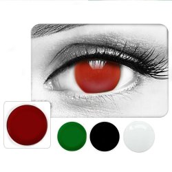 ⭐ Lentes de Contacto Blind FX Dark Zoom Bloquea Visión