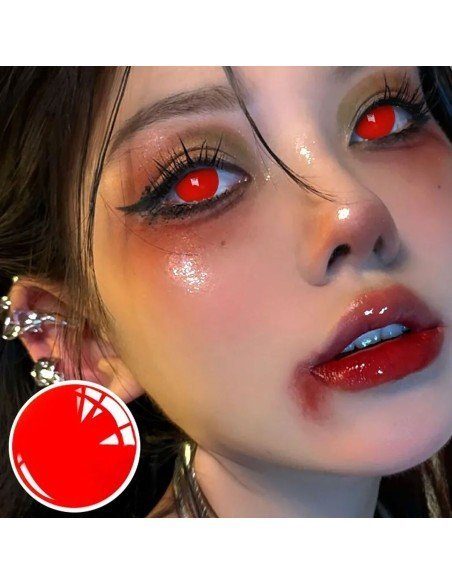 ⭐ Crazy Lentes Blind FX Dark Zoom Bloquea Visión