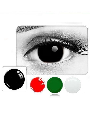 ⭐ Lentes de Contacto Blind FX Dark Zoom Bloquea Visión