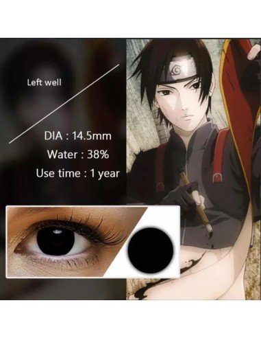 ⭐ Lentes de Contacto Blind FX Dark Zoom Bloquea Visión