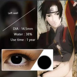 ⭐ Lentes de Contacto Blind FX Dark Zoom Bloquea Visión