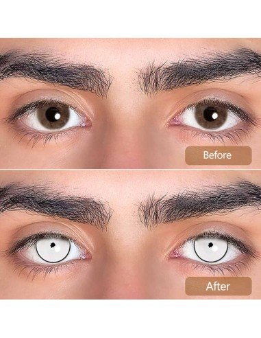 ⭐ Crazy Lentes Blind FX Dark Zoom Bloquea Visión