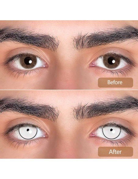 ⭐ Crazy Lentes Blind FX Dark Zoom Bloquea Visión ⭐ Crazy Lentes Blind FX Dark Zoom Bloquea Visión