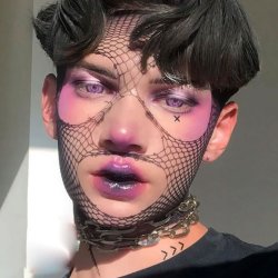 ⭐ Lentes de Contacto Mesh FX Maid Sakuya Lila Nubla la Visión de la Mansión Scarlet Devil