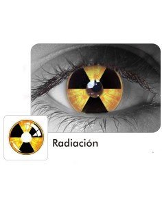 ⭐Lentes de Contacto Locos Biohazard Radiate Crazy Radioactivo 2