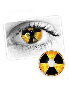 ⭐Lentes de Contacto Locos Biohazard Radiate Crazy Radioactivo