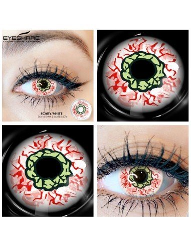 ⭐ Lentes Halloween Crazy Berzerker Venom