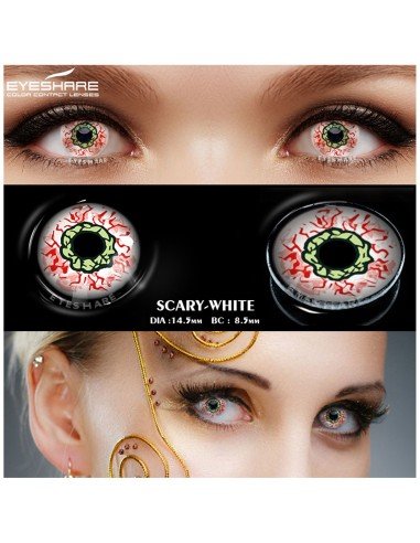 ⭐ Lentes Halloween Crazy Berzerker Venom