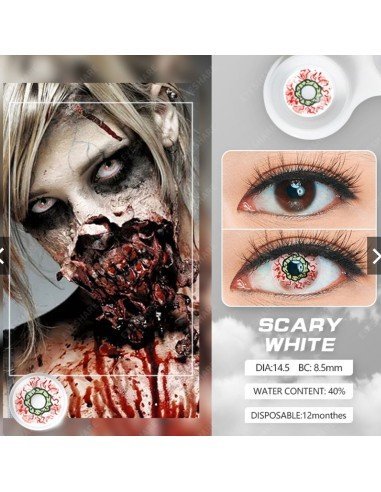 ⭐ Lentes Halloween Crazy Berzerker Venom