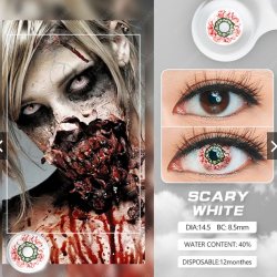 ⭐ Lentes Halloween Crazy Berzerker Venom