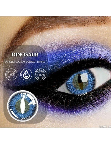 ⭐ Lentes Halloween Cat Dragón Creepers Crazy ⭐ Lentes Halloween Cat Dragón Creepers Crazy