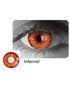 ⭐ Lentes de Contacto Crazy Infernal FX Halloween