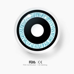 ⭐ Lentes de Contacto Cosplay Nebulos Pupila agrandada Dolly Eyes