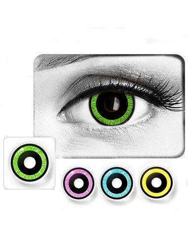⭐ Lentes de Contacto Cosplay Nebulos Pupila agrandada Dolly Eyes