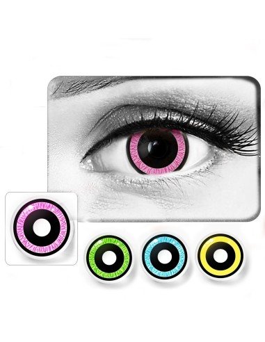 ⭐ Lentes de Contacto Cosplay Nebulos Pupila agrandada Dolly Eyes