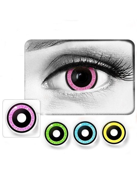 ⭐ Lentes Locos Nebulos Crazy Halloween Disfraz